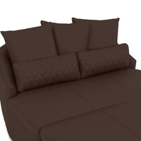 Seatcraft Diamante Cuddle Couch w/ Ottoman Home Theater Furniture