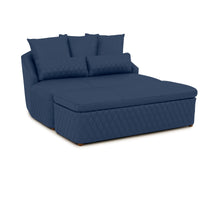 Seatcraft Diamante Cuddle Couch w/ Ottoman Home Theater Furniture