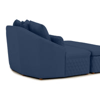 Seatcraft Diamante Cuddle Couch w/ Ottoman Home Theater Furniture