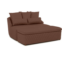Seatcraft Diamante Cuddle Couch w/ Ottoman Home Theater Furniture