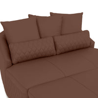 Seatcraft Diamante Cuddle Couch w/ Ottoman Home Theater Furniture