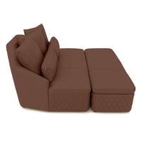 Seatcraft Diamante Cuddle Couch w/ Ottoman Home Theater Furniture