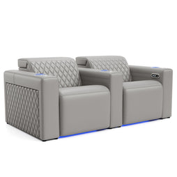 Diamante FX Flip-Up Headrest Home Theater Seats