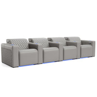 Diamante FX Flip-Up Headrest Home Theater Seats