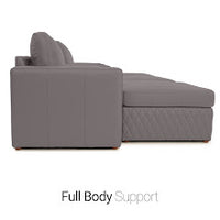 Diamante Media Room L Shaped Sectional