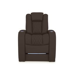 Diamante CoolZeroᵀᴹ Italian Leather BACKROW Theater Seating® Single Recliner