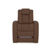 Diamante CoolZeroᵀᴹ Italian Leather BACKROW Theater Seating® Single Recliner