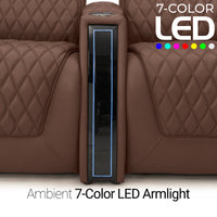 Apex CoolZeroᵀᴹ Italian Leather Home Theater Seats