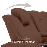 Monaco Italian Leather Home Theater Seating