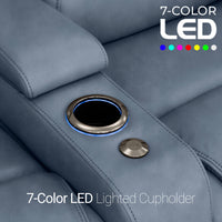 Equinox CoolZeroᵀᴹ Italian Leather Home Theater Seating