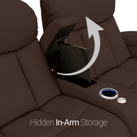 Grenada Italian Leather BACKROW Theater Seating®