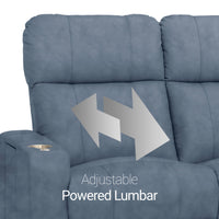 Seatcraft Octavius Big & Tall Home Theater Loveseat