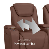 Equinox CoolZeroᵀᴹ Italian Leather BACKROW Theater Seating®