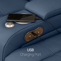 Serenity Italian Leather Home Theater Seating