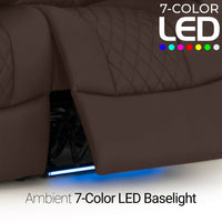 Anthem LT HeatZeroᵀᴹ Italian Leather Home Theater Sofa