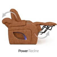 Virtuoso Zero Gravity Home Theater Seating with Heat & Massage
