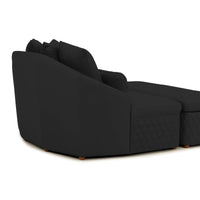 Seatcraft Diamante Cuddle Couch w/ Ottoman Home Theater Furniture