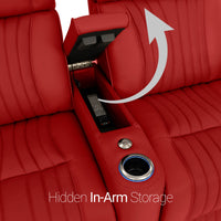 Valore Zero Gravity Home Theater Seating with Heat & Massage