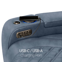 Armada LT HeatZeroᵀᴹ Italian Leather Home Theater Sofa