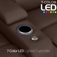 Equinox Chaise CoolZeroᵀᴹ Italian Leather Home Theater Seating