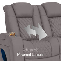 Anthem LT HeatZeroᵀᴹ Italian Leather Home Theater Sofa