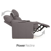 Seatcraft Octavius Big & Tall Home Theater Loveseat