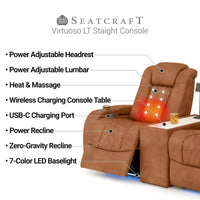 Virtuoso LT HeatZeroᵀᴹ Console Table Home Theater Seating