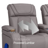 Caliente Zero Gravity Home Theater Seating with Heat & Massage