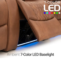 Diamante Italian Leather Zero Gravity Home Theater Seating