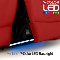 Endeavour HeatZeroᵀᴹ Italian Leather Home Theater Loveseat