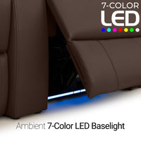 Kodiak CoolZeroᵀᴹ Italian Leather Home Theater Seating