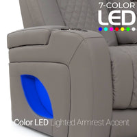Virtuoso 365 Top Grain Leather Home Theater Seating