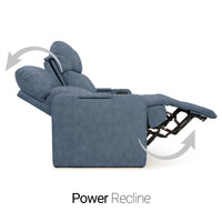 Seatcraft Octavius Big & Tall Home Theater Loveseat