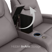 Equinox CoolZeroᵀᴹ Italian Leather BACKROW Theater Seating®
