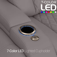 Diamante CoolZeroᵀᴹ Italian Leather BACKROW Theater Seating®