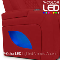 Anthem LT HeatZeroᵀᴹ Italian Leather Home Theater Sofa