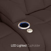 Grenada Italian Leather FRONTROW Theater Seating® Home Theater Seating