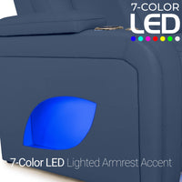 Endeavour HeatZeroᵀᴹ Italian Leather Home Theater Loveseat