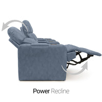 Venetian Italian Leather Home Theater Seating