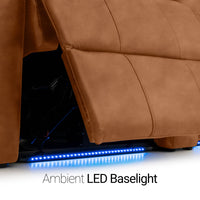 Venetian Italian Leather Home Theater Seating
