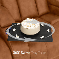 Grenada Italian Leather Home Theater Seating