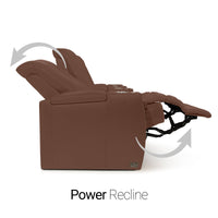 Monaco Italian Leather Home Theater Seating