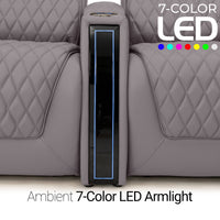 Apex CoolZeroᵀᴹ Console Table Italian Leather Home Theater Seats