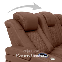 Seatcraft Anthem Sofa & Loveseat Italian Leather, Powered Headrest, Power Recline