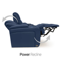Equinox Chaise CoolZeroᵀᴹ Italian Leather Home Theater Seating