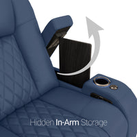Diamante CoolZeroᵀᴹ Italian Leather BACKROW Theater Seating®