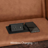 Seatcraft Vienna Sofa & Loveseat Italian Leather, Powered Headrest & Lumbar, Power Recline