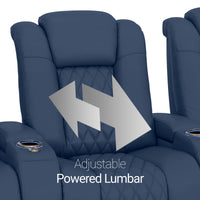 Virtuoso Zero Gravity Home Theater Seating with Heat & Massage