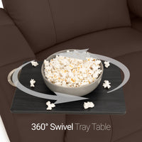 Seatcraft Octavius Big & Tall Home Theater Sofa & Loveseat