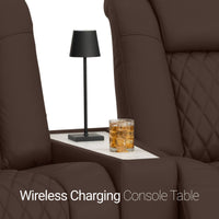 Seatcraft Diamante CoolZeroᵀᴹ Wedge Table Home Theater Seating